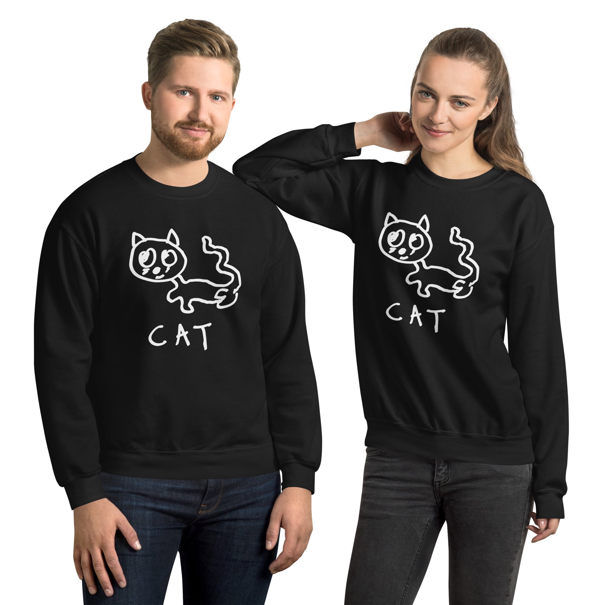 Cat - Crewneck Sweatshirt - Che Cose Belle