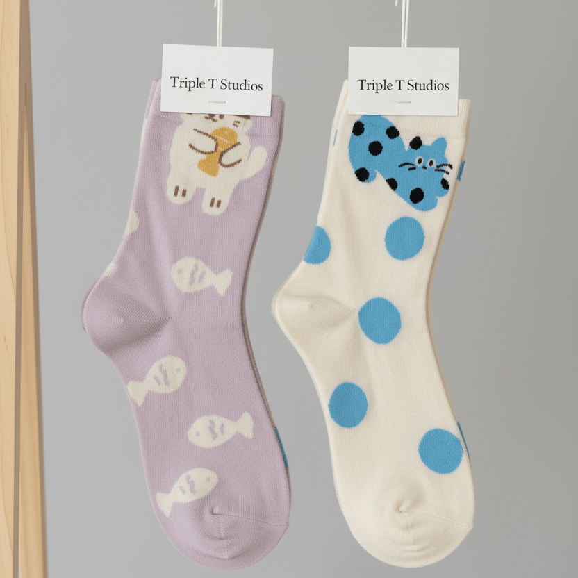 Cat Socks 2-pack - Che Cose Belle