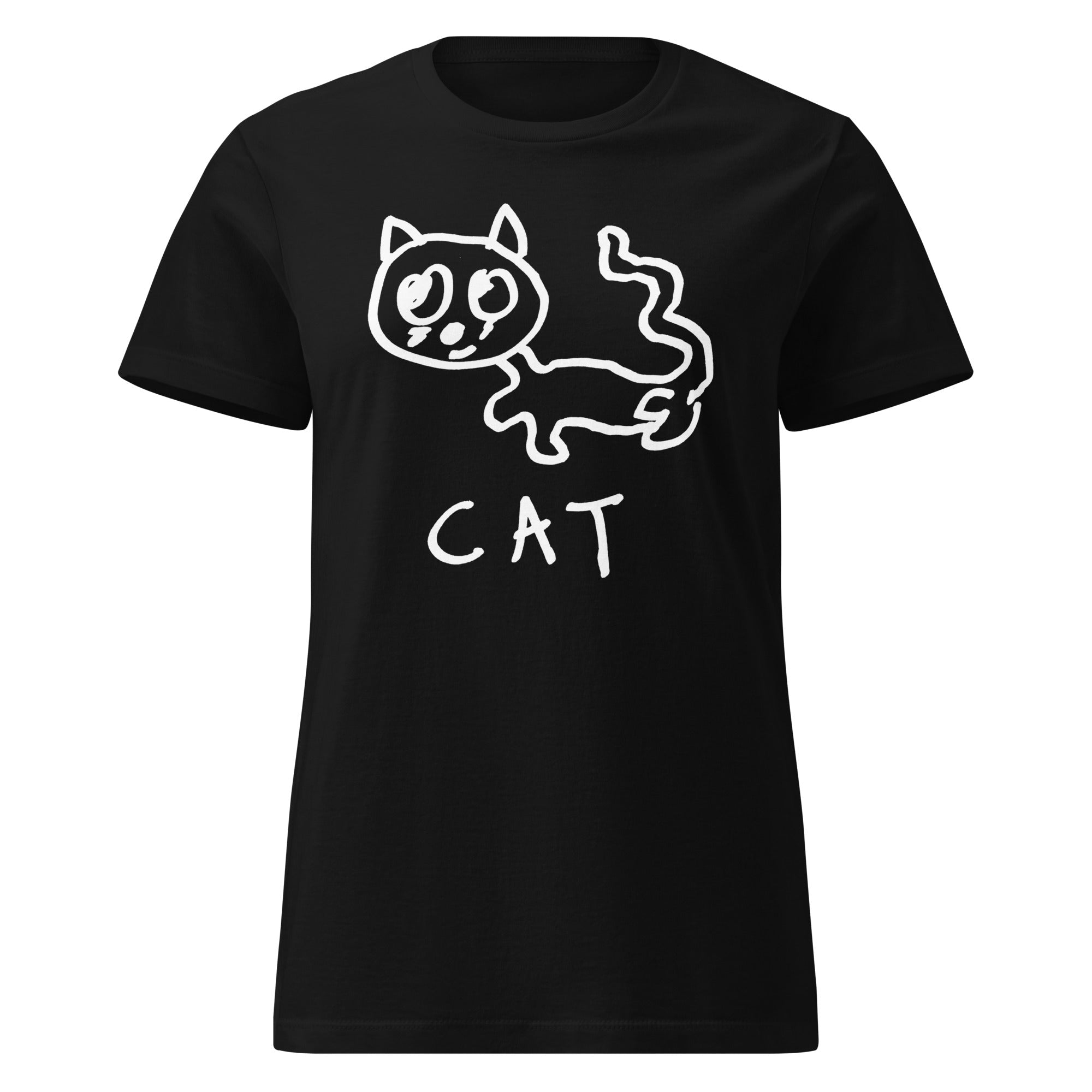 Cat - Women's Fitted Tee - Che Cose Belle