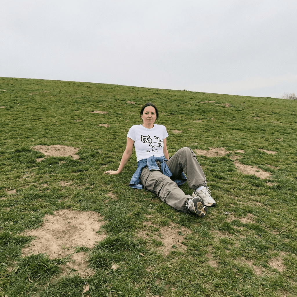 Cat - Women's Fitted Tee - Che Cose Belle
