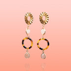 Catalina Jade + Sunstone Dangles - Che Cose Belle