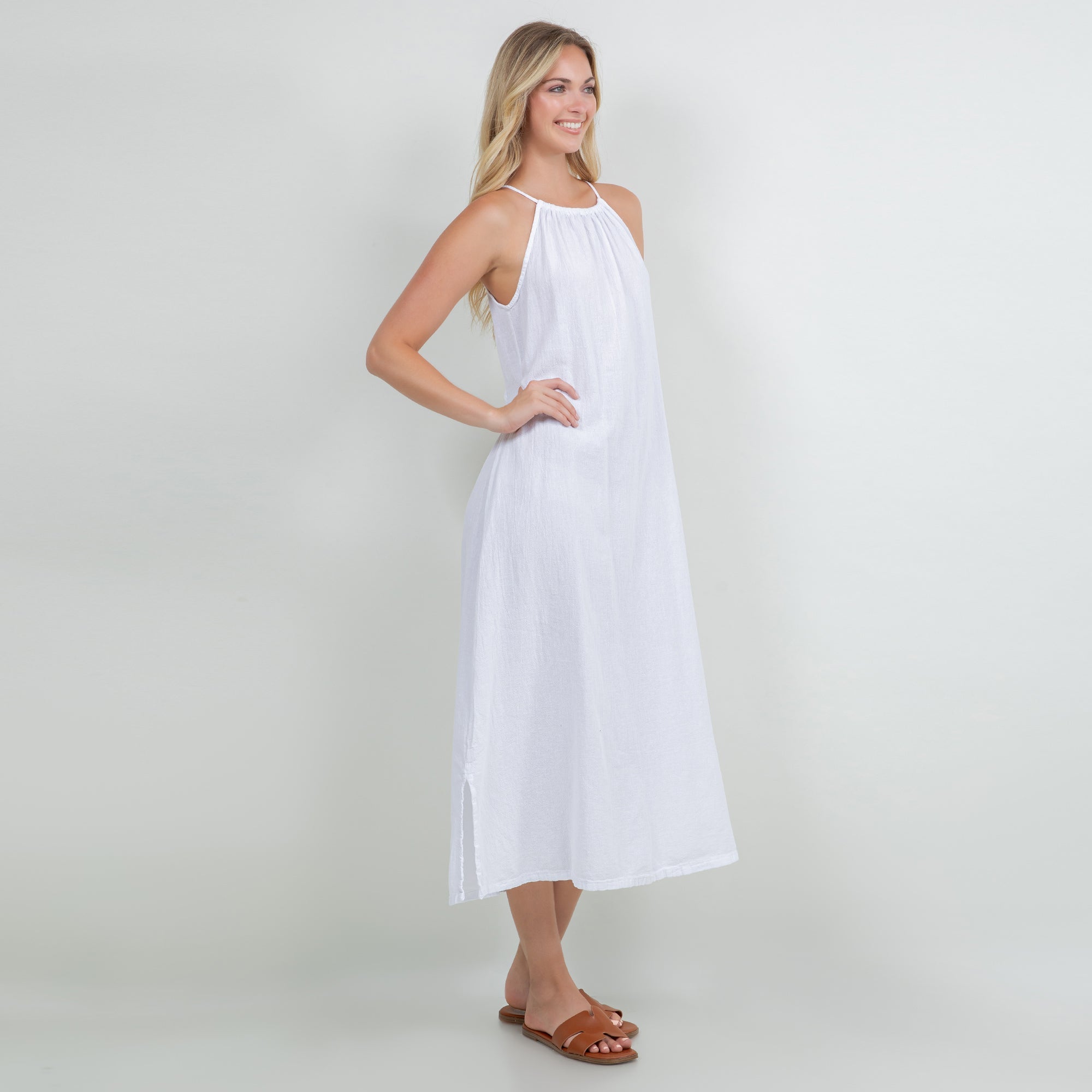 Caterina Dress 100% Cotton Gauze - Che Cose Belle