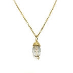 Gold Birthstone necklace