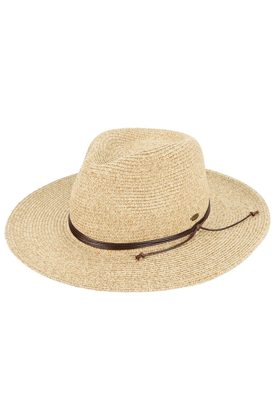 C.C Women's String Trim Band Panama Sun Hat - Che Cose Belle