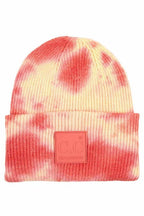 C.C Women's Tie Dye Beanie Hats With Rubber Patch - Che Cose Belle