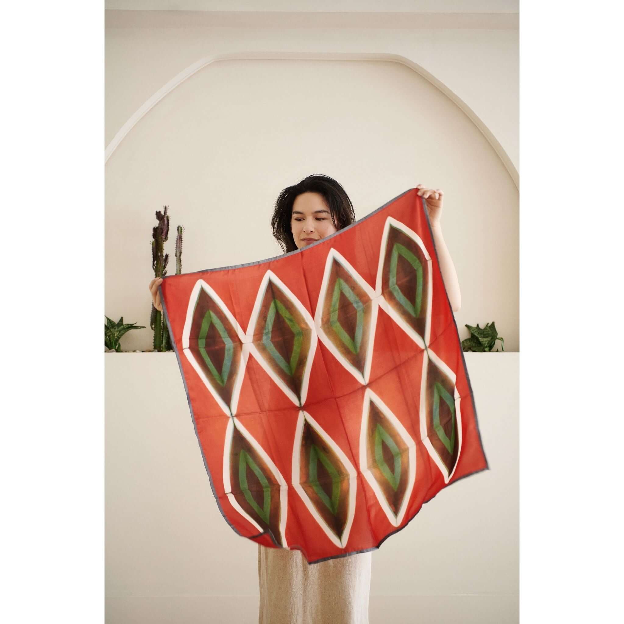 Fawn Square Scarf