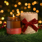 Holidays Christmas Soy Blend Candle — Orange Peel, Cinnamon & Vanilla