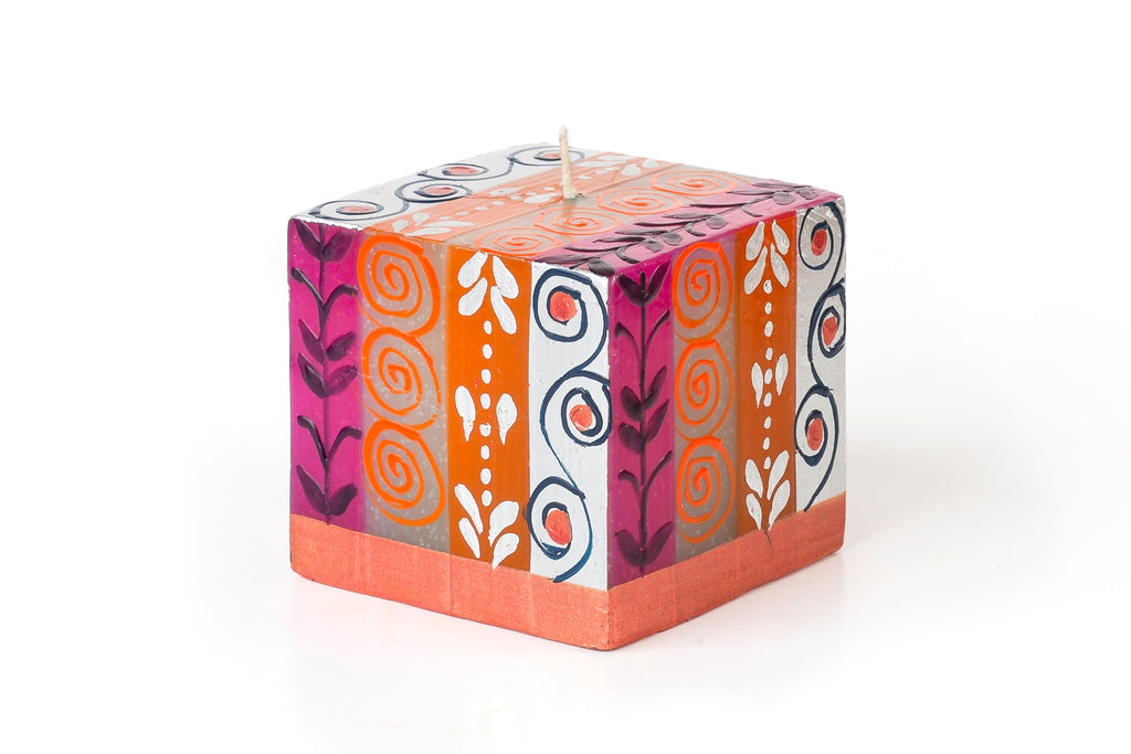 Sari Painted Candles