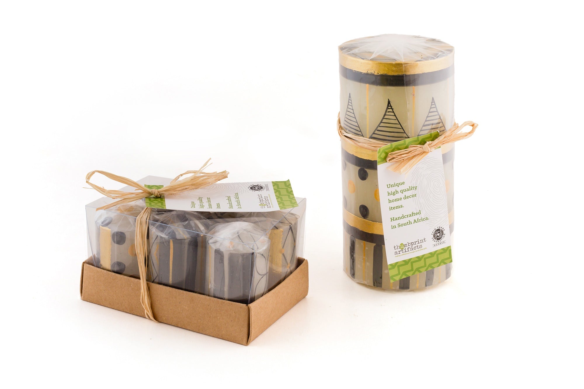 Celebration Painted Candles - Che Cose Belle