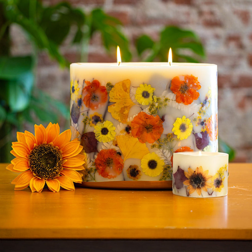 Centerpiece Botanical Candle - Honey Tobacco - Che Cose Belle