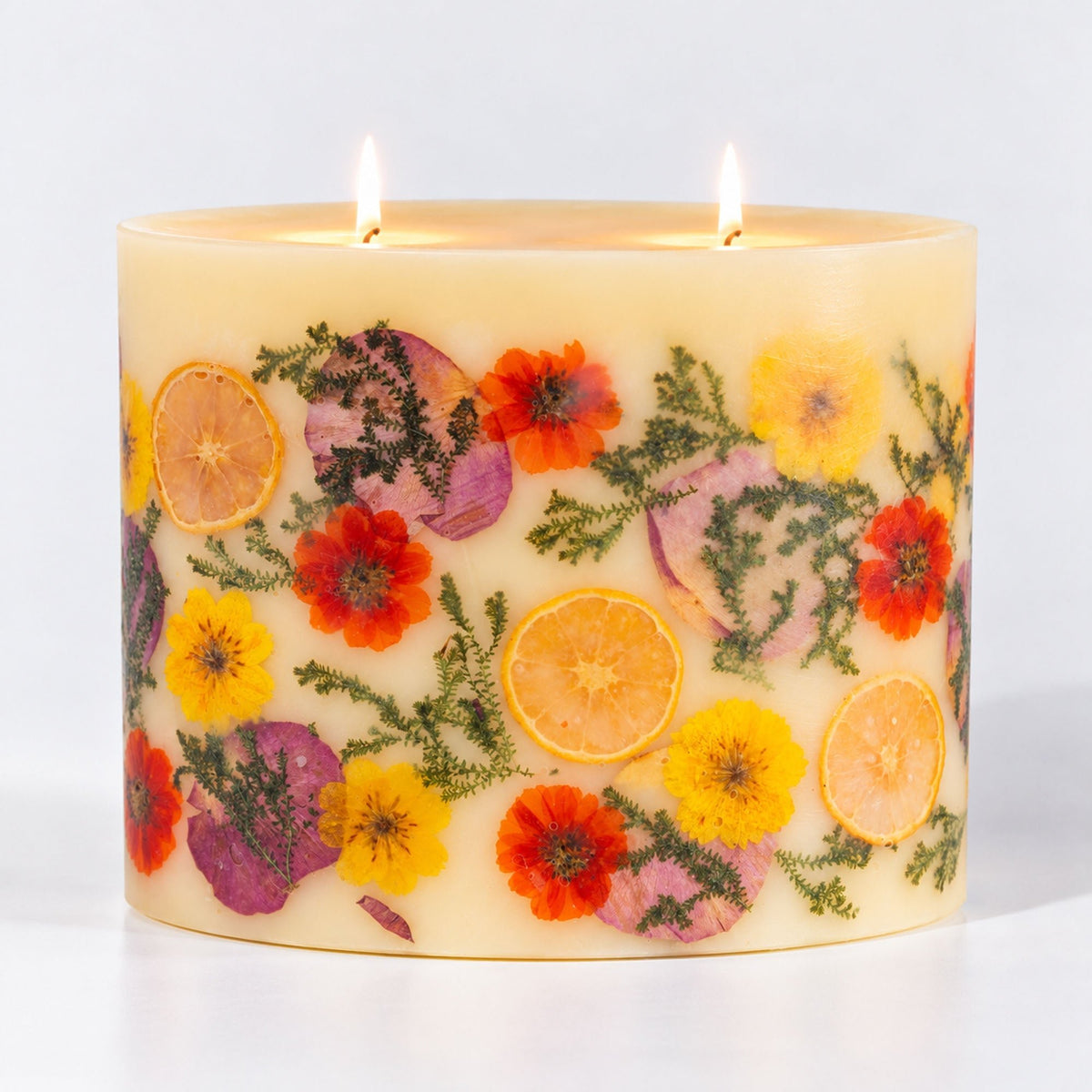 Centerpiece Botanical Candle - Sugared Citrus - Che Cose Belle