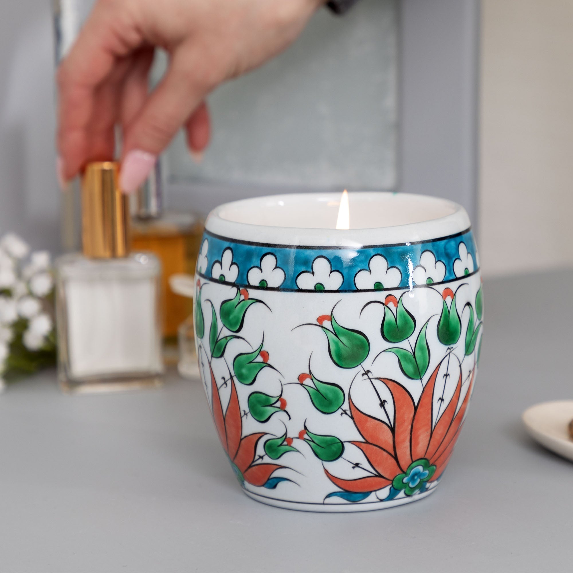 Ceramic Artisan Hand - Poured Candle - Che Cose Belle