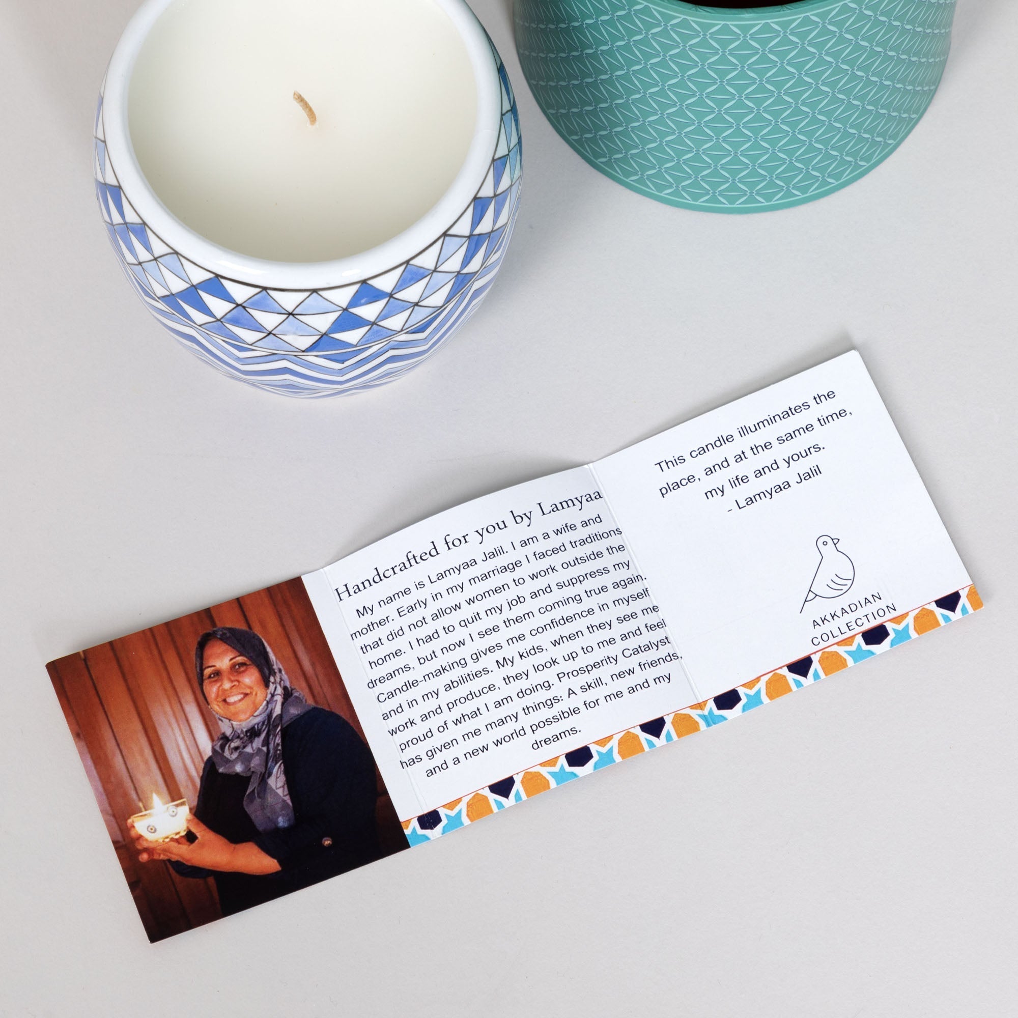 Ceramic Artisan Hand - Poured Candle - Che Cose Belle