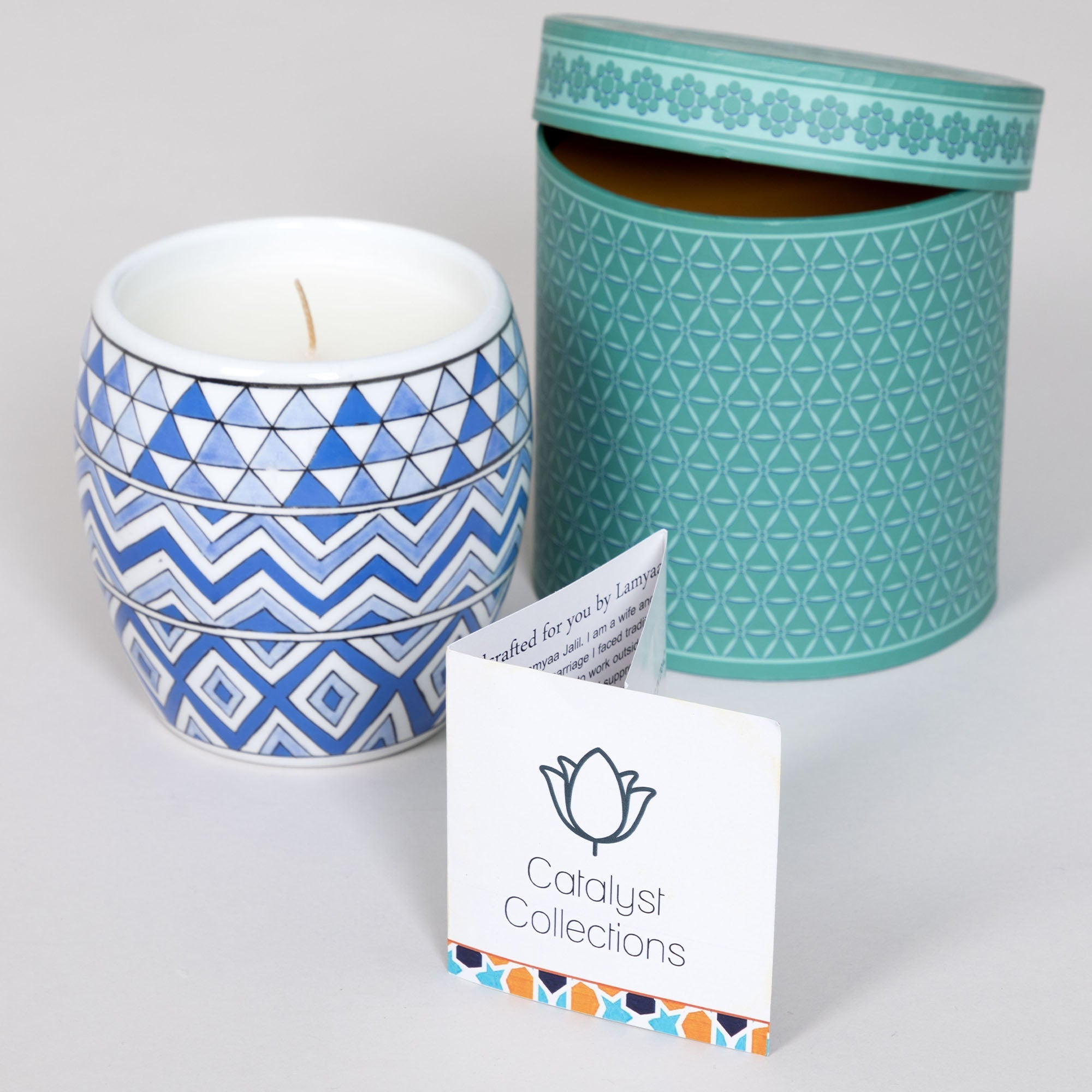 Ceramic Artisan Hand - Poured Candle - Che Cose Belle