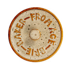 Ceramic Brie Baker with Bamboo Spreader - Che Cose Belle