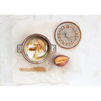 Ceramic Brie Baker with Bamboo Spreader - Che Cose Belle