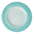Ceramic Dinner Plate - Aqua. Set of 6 plates - Che Cose Belle