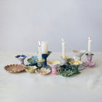 Ceramic Flower Footed Tealight Holder - Che Cose Belle