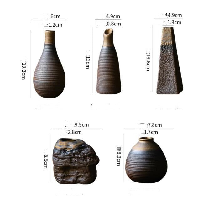 Ceramic Flower Vase Classic Porcelain Tabletop Living Room Home Decorations New - Che Cose Belle