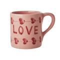 Ceramic Mug with Hand Painted Love - 14.2 oz - Che Cose Belle