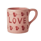 Ceramic Mug with Hand Painted Love - 14.2 oz - Che Cose Belle