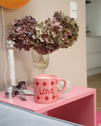 Ceramic Mug with Hand Painted Love - 14.2 oz - Che Cose Belle