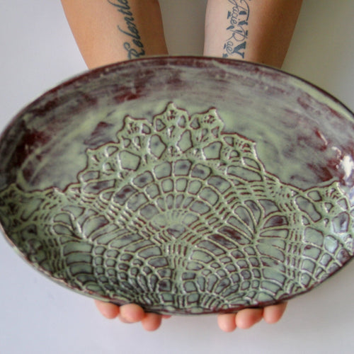 Ceramic Oval Platter - Che Cose Belle