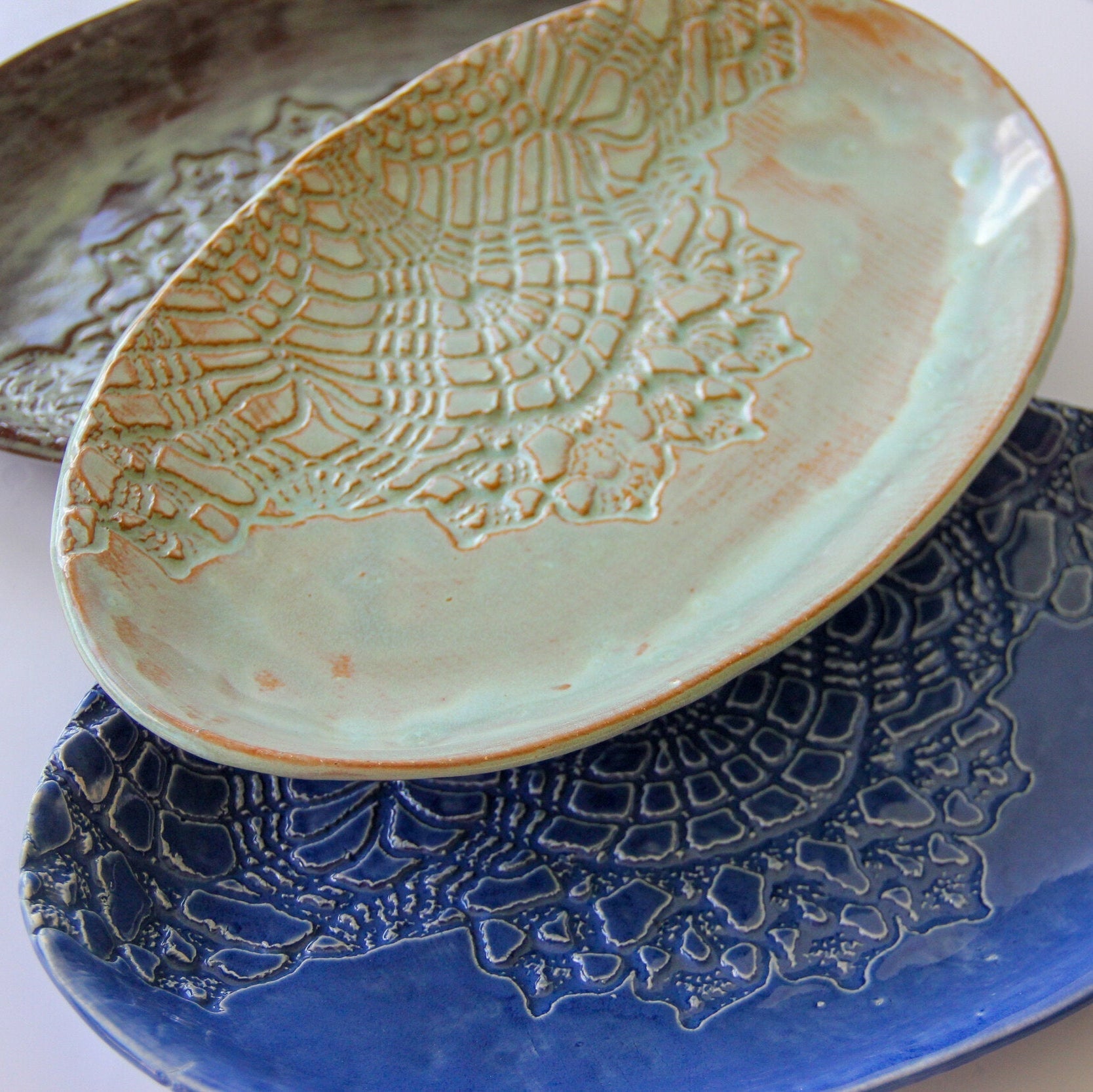 Ceramic Oval Platter - Che Cose Belle