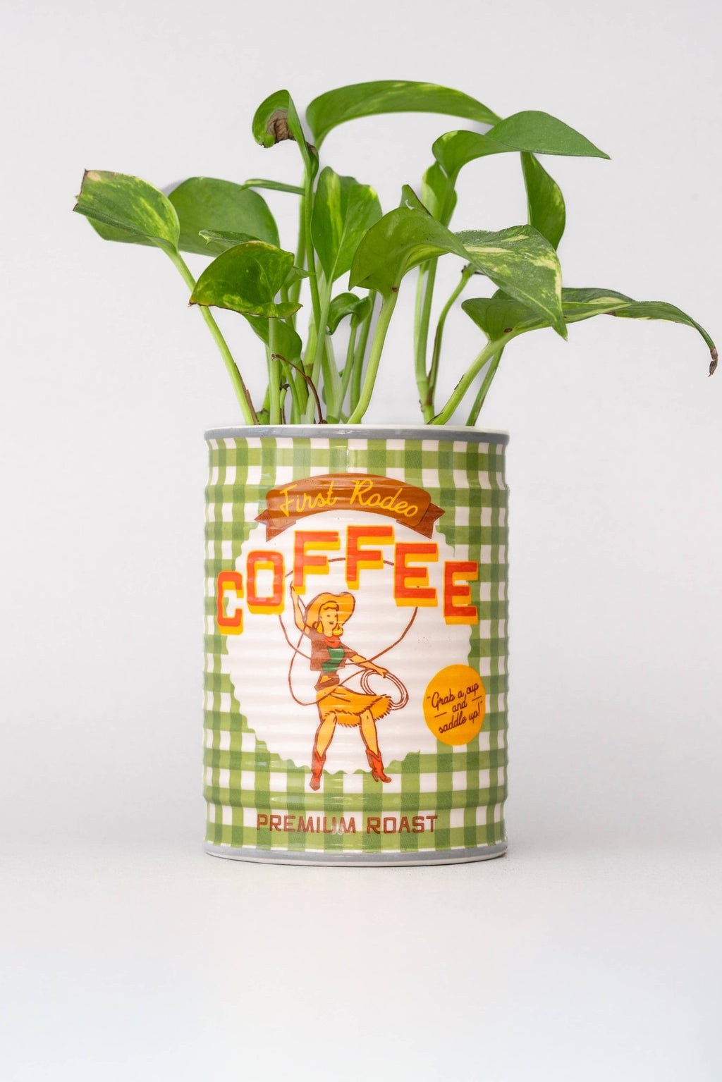 Ceramic Planter, Coffee Can - Che Cose Belle