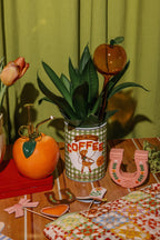 Ceramic Planter, Coffee Can - Che Cose Belle