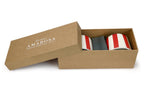 Ceramic Red Stripe Coffee cup - 3.5 x 2.5 Inches ( Set of 2 ) - Che Cose Belle