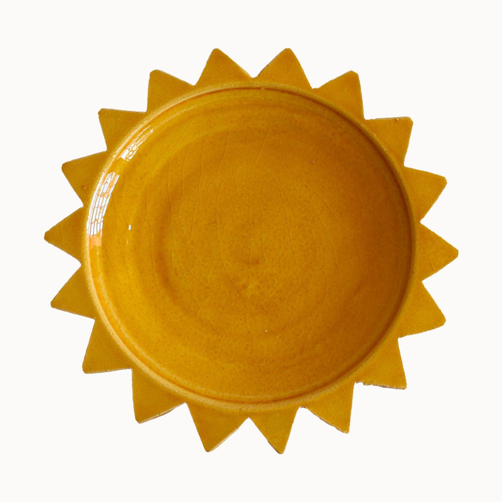 Ceramic Sun Plate by Apartment F - Che Cose Belle