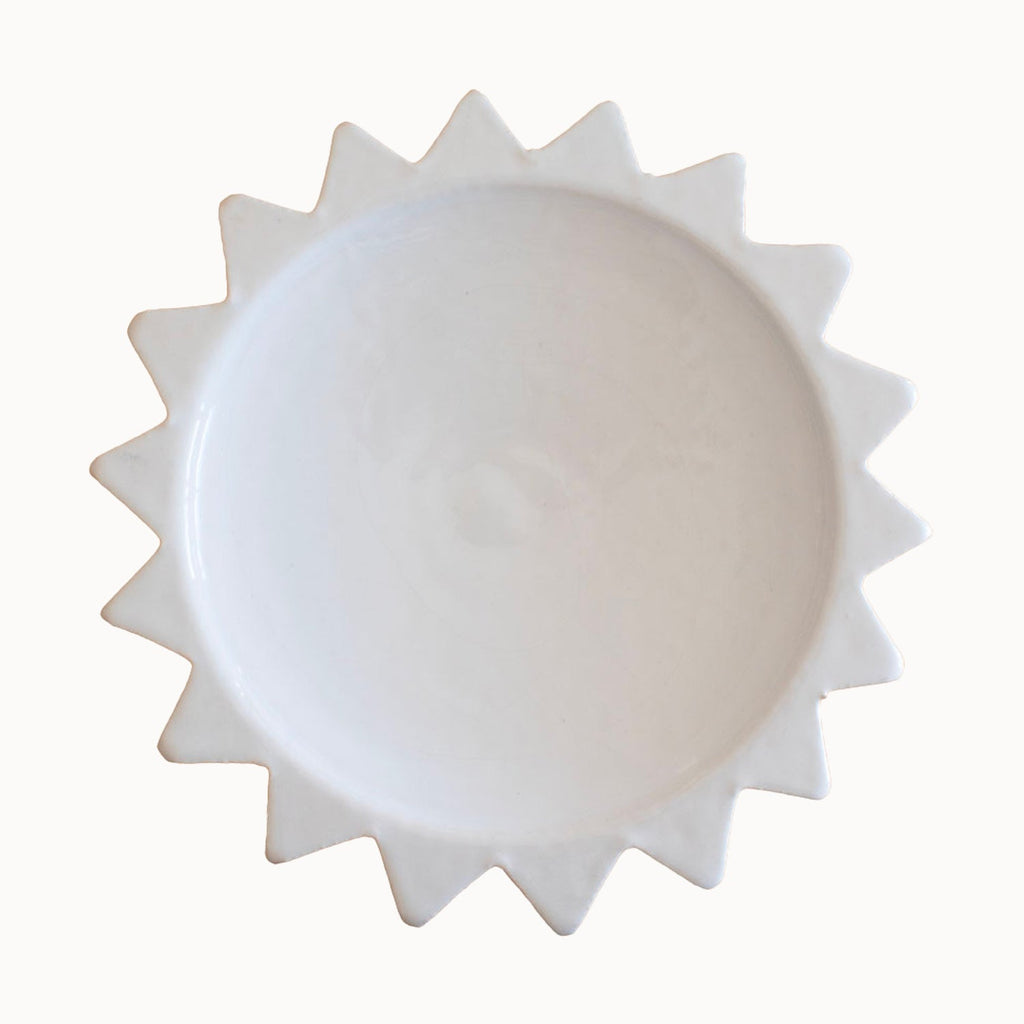 Ceramic Sun Plate by Apartment F - Che Cose Belle
