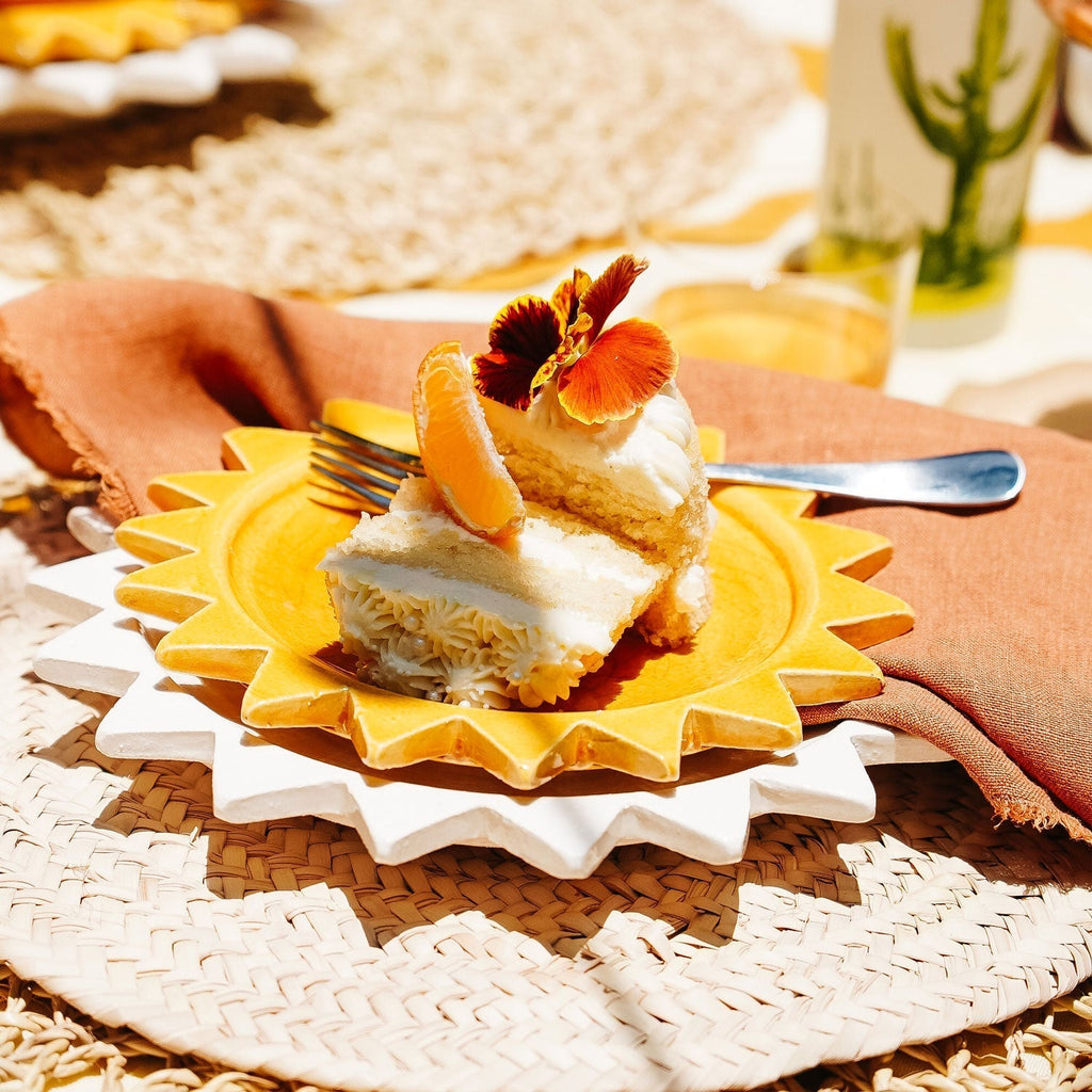 Ceramic Sun Plate by Apartment F - Che Cose Belle