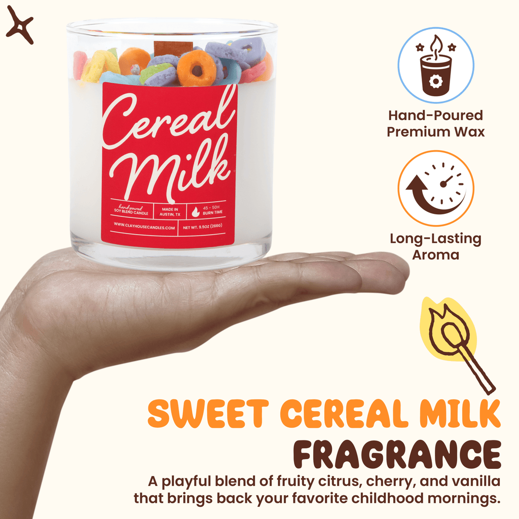 Cereal Milk Container Candle - Che Cose Belle