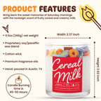 Cereal Milk Container Candle - Che Cose Belle
