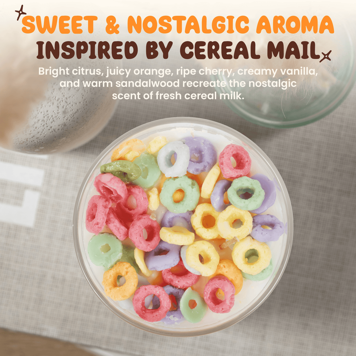 Cereal Milk Container Candle - Che Cose Belle