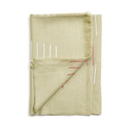 Maple Beige Handwoven Hand Embroidered Classic Scarf