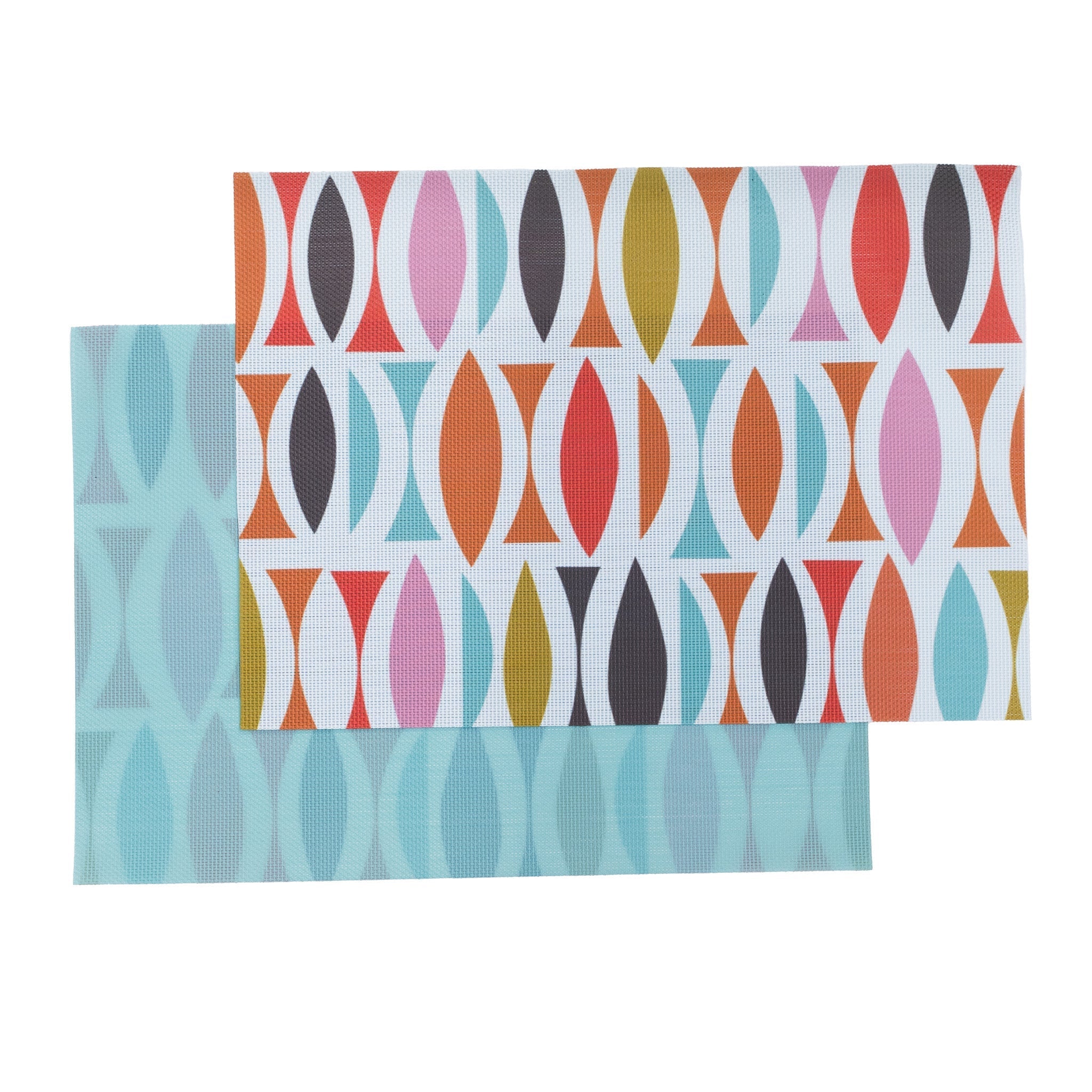 Cha - Cha double - sided Woven Rectangular Placemat - set of 4 - Che Cose Belle