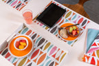 Cha - Cha double - sided Woven Rectangular Placemat - set of 4 - Che Cose Belle