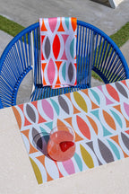 Cha - Cha double - sided Woven Rectangular Placemat - set of 4 - Che Cose Belle