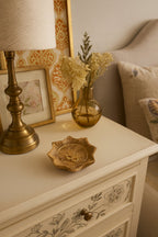 Chamak Sun Trinket Dish - Metallic Painted Wood - Che Cose Belle