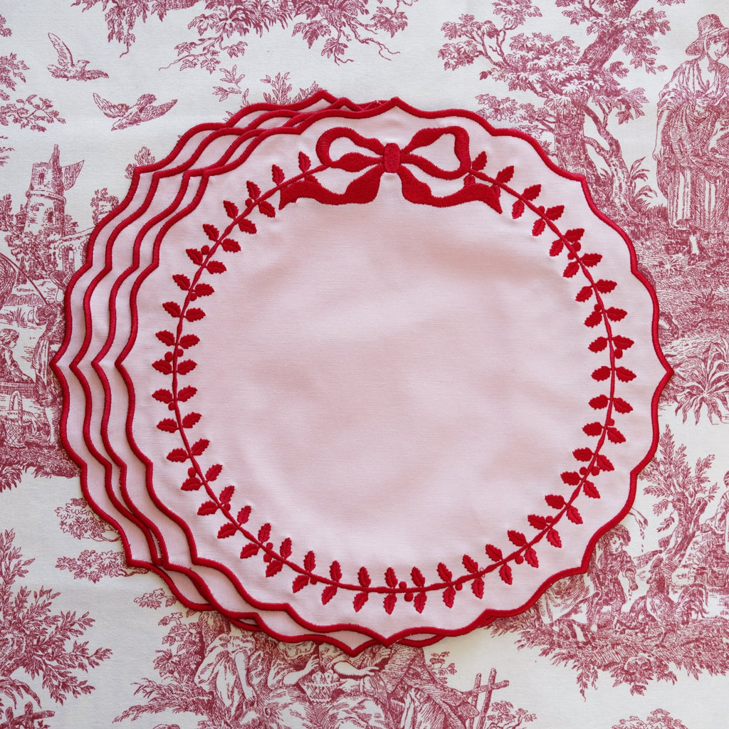 CHAMPAGNE PINK COTTON PLACEMAT (Set Of 4) - Che Cose Belle