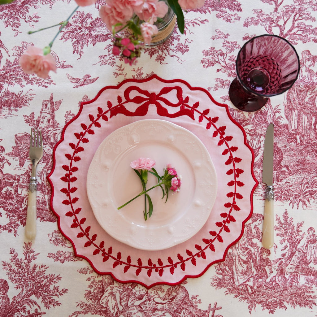 CHAMPAGNE PINK COTTON PLACEMAT (Set Of 4) - Che Cose Belle