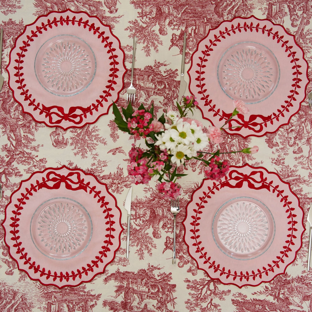 CHAMPAGNE PINK COTTON PLACEMAT (Set Of 4) - Che Cose Belle
