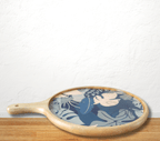 Charcuterie Board Pizza Serving Platter - Floral - Che Cose Belle