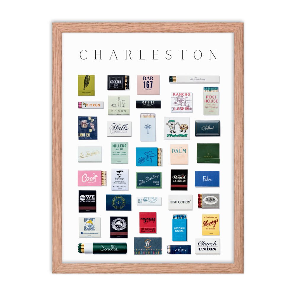 Charleston City Framed Print - Che Cose Belle