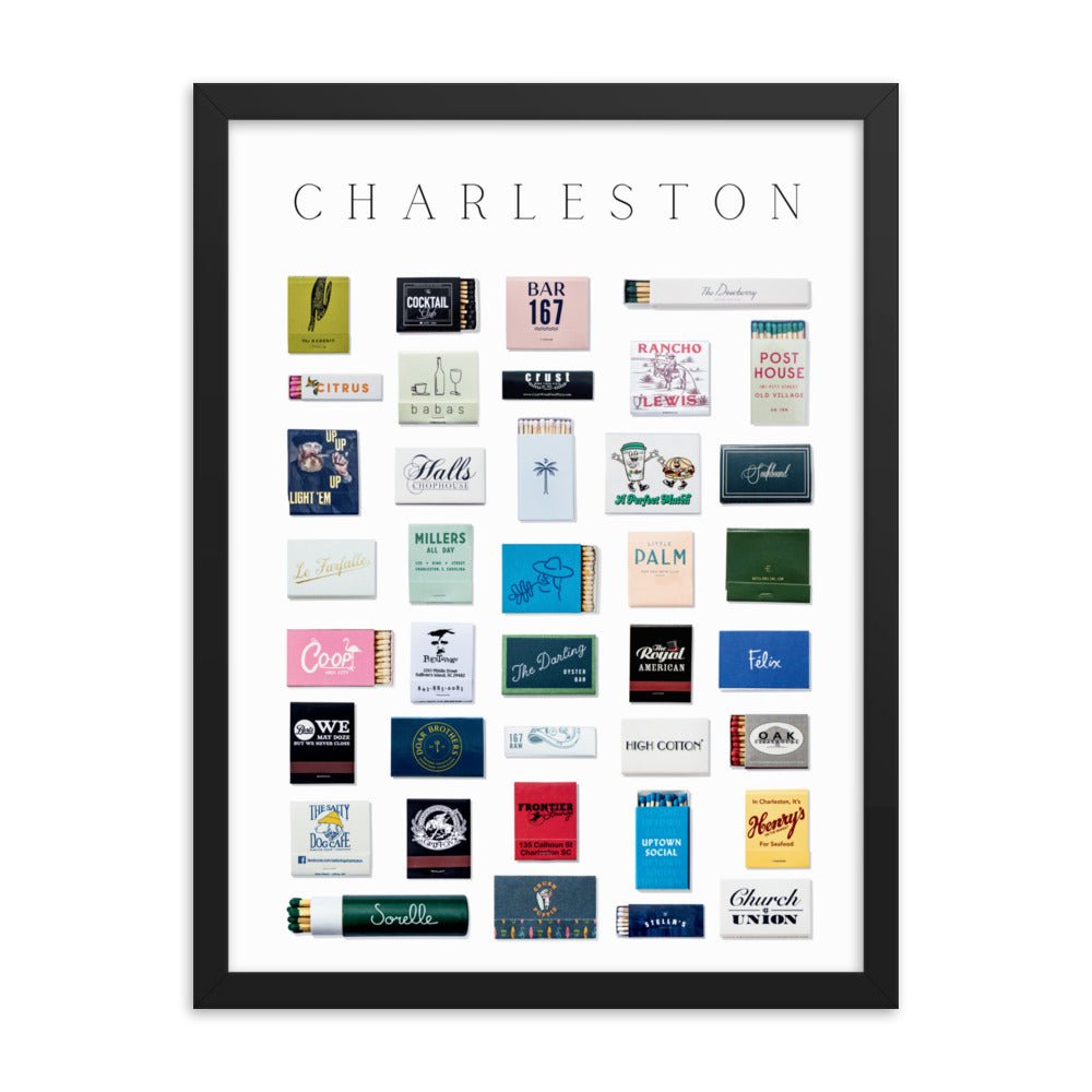 Charleston City Framed Print - Che Cose Belle