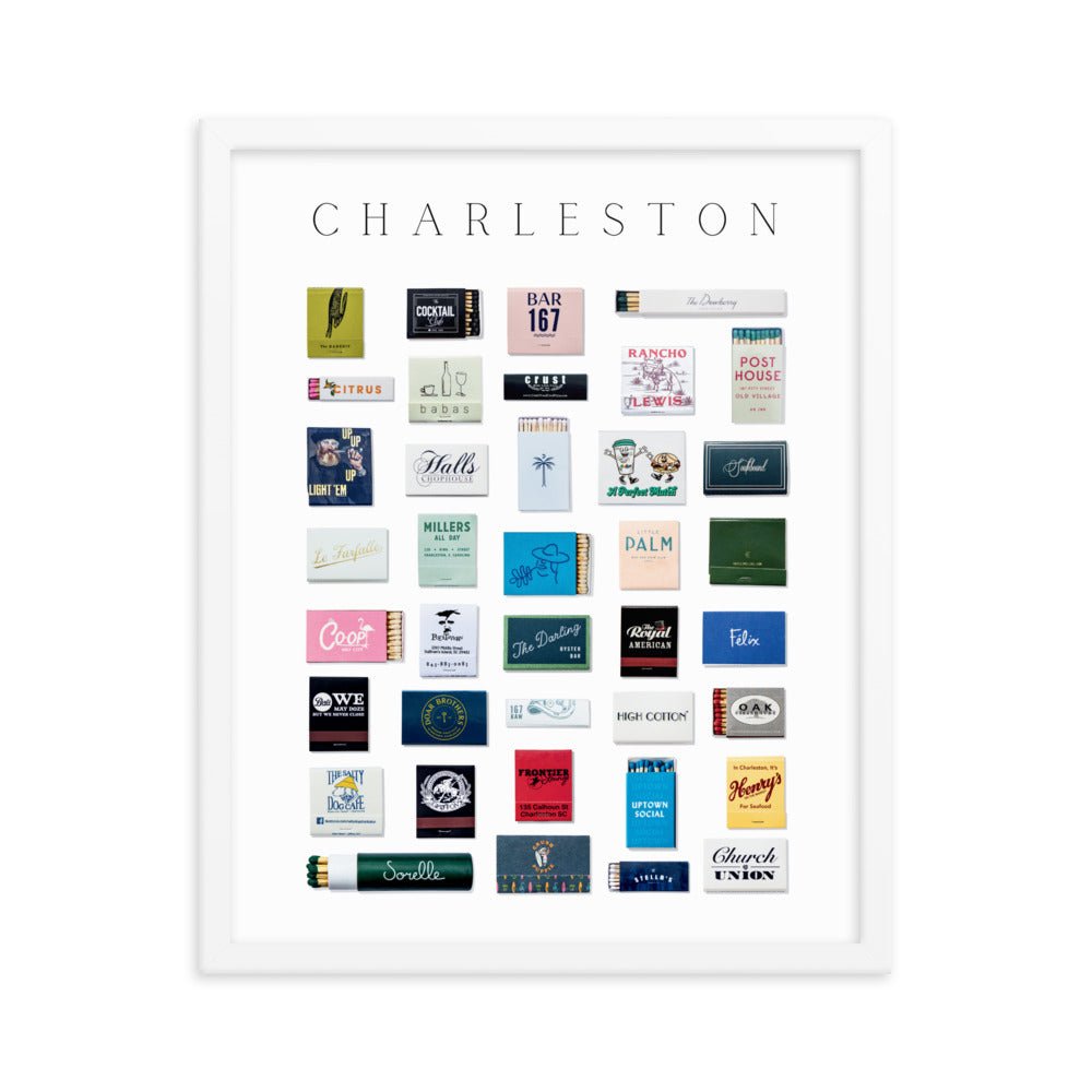 Charleston City Framed Print - Che Cose Belle