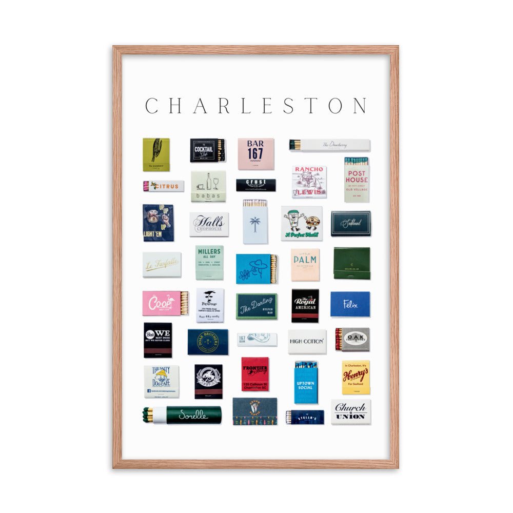 Charleston City Framed Print - Che Cose Belle